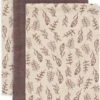 Jollein Baby Hydrofiel Washandje Meadow - Chestnut - 3 Stuks