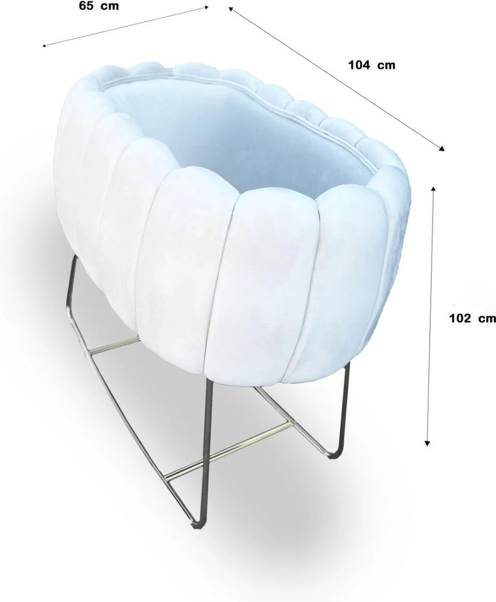 Baby Velvet Wieg – Crème De La Crème 6 Baby Velvet Wieg – Crème De La Crème - Afbeelding 4