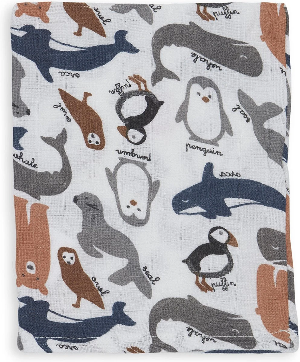 Jollein Baby Hydrofiel Washandje Polar - 3 Stuks 10 Jollein Baby Hydrofiel Washandje Polar - 3 Stuks - Afbeelding 9