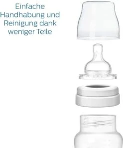 Philips AVENT SCD805/01 Anti-Colic Zuigfles Voor Pasgeborene 125 Ml 260 Ml Polypropyleen (PP) Transparant, Wit -Baby Peuter Winkel 997x1200 7